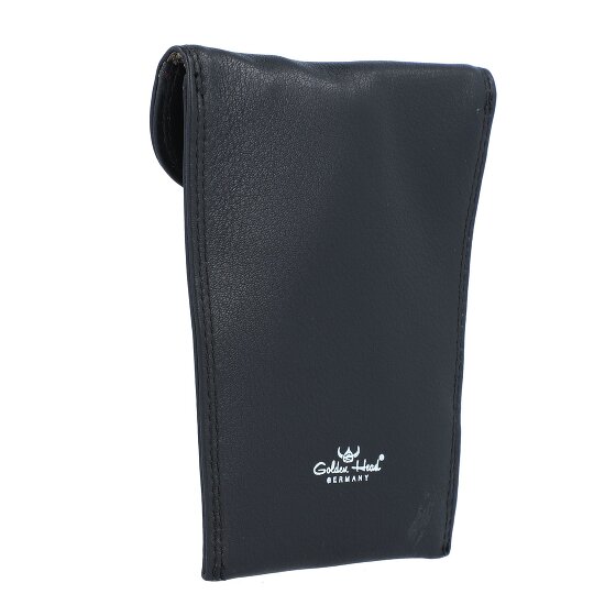 Golden Head Etui à clés Polo RFID en cuir 8 cm