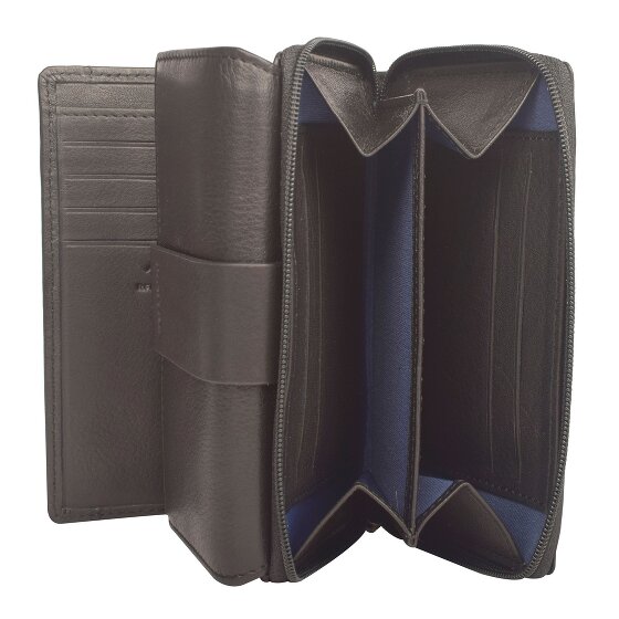 Maître Kirschroth Diethilde Porte-monnaie Protection RFID Cuir 14 cm