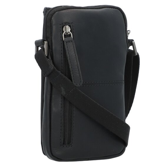 Greenburry Pure Black Pochette pour téléphone portable Cuir 11 cm