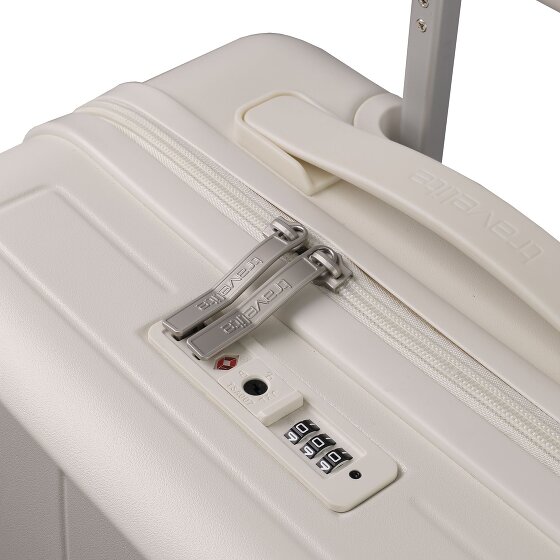 Travelite Panello 4 roulettes Trolley de cabine 55 cm