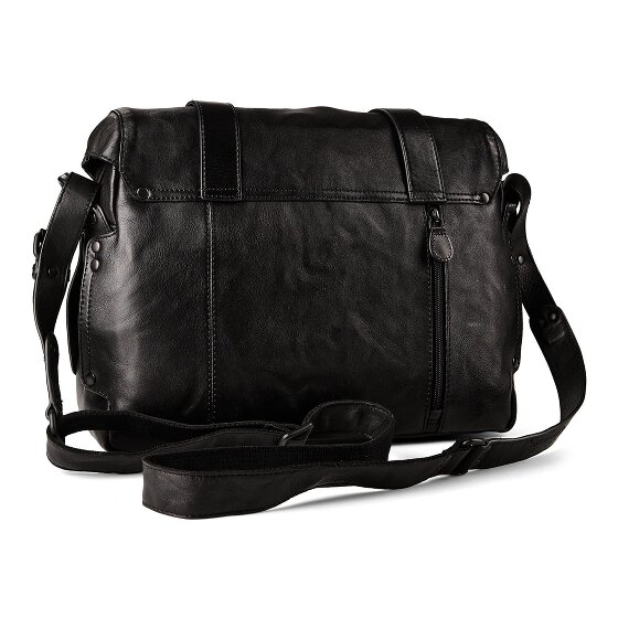 aunts & uncles Grandma's Luxury Club Porte-documents Messenger Cuir véritable 34 cm Compartiment ordinateur
