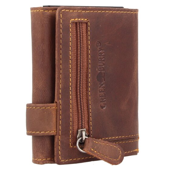 Greenburry Porte-monnaie Vintage Original RFID en cuir 8,5 cm