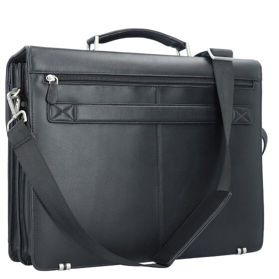 Esquire Porte-documents Oxford en cuir 41 cm pour ordinateur portable