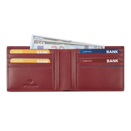 Roncato Detroit Porte-monnaie Protection RFID Cuir 12.5 cm