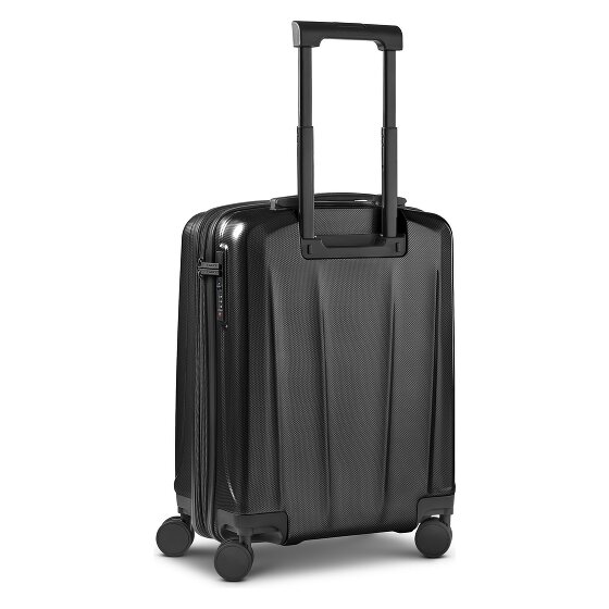 Police New York 4 roues Valise cabine S 54 cm avec soufflet d'extension