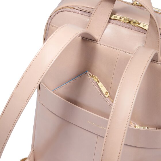 Piquadro Blue Square Daypack Protection RFID Cuir 37 cm Compartiment pour ordinateur portable