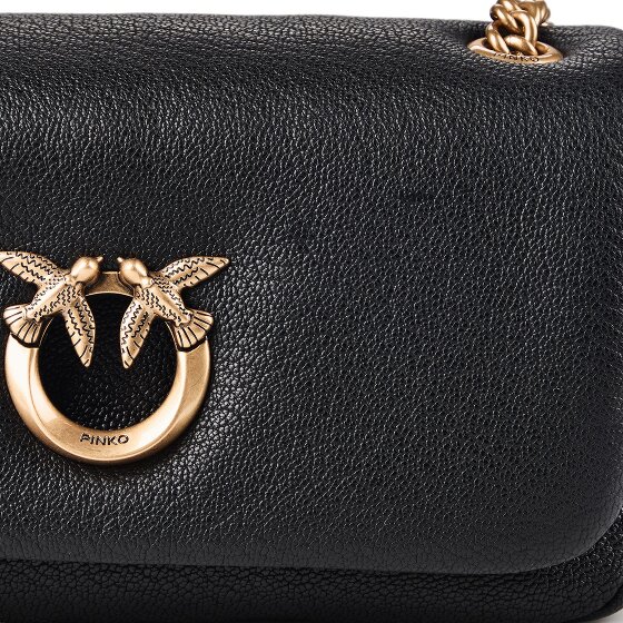 PINKO Love Soft Sac à bandoulière Cuir véritable 22 cm