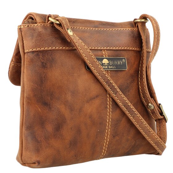 Greenburry Sac à bandoulière Vintage en cuir 25 cm