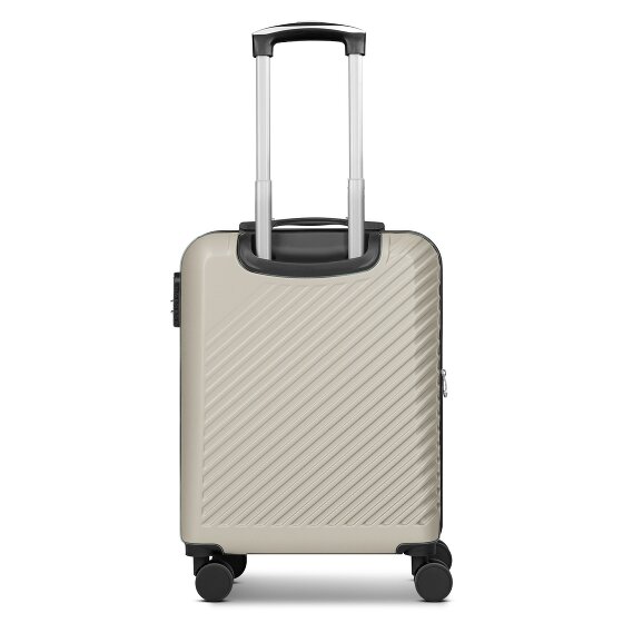 Check.In Paradise 2.0 4 roulettes Trolley de cabine S 55 cm avec soufflet d'extension
