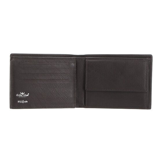 Golden Head Dublin Porte-monnaie Protection RFID Cuir véritable 12.5 cm