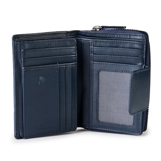 Jack Kinsky Livorno 511 Porte-monnaie Protection RFID Cuir 9.5 cm