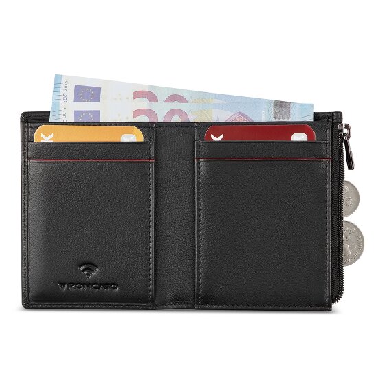 Roncato Detroit Porte-monnaie Protection RFID Cuir 8 cm