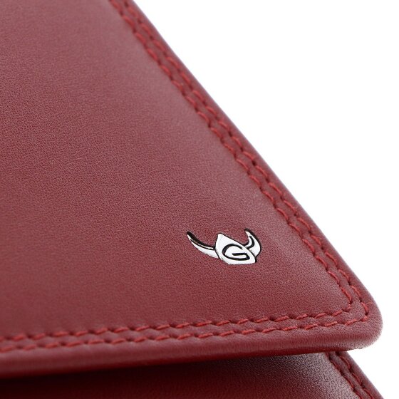 Golden Head Polo Porte-monnaie Protection RFID Cuir véritable 14 cm