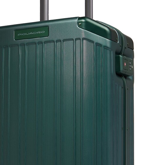 Piquadro PQ-LM Trousse à roulettes cabine 55 cm Compartiment pour ordinateur portable