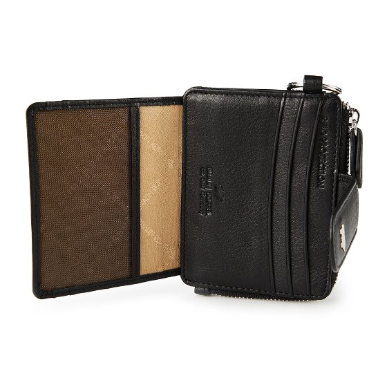Braun Büffel Joy Étui pour cartes de crédit Protection RFID Cuir véritable 11 cm