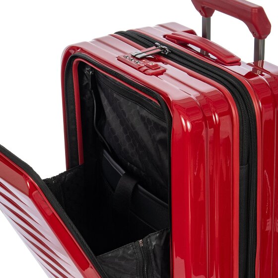 Porsche Design Roadster 4 roulettes Trolley de cabine S 55 cm Compartiment pour ordinateur portable avec soufflet d'extension