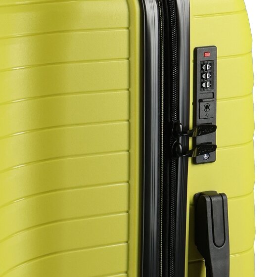 Benzi 5808 4 roulettes Set de valises 3 pièces avec soufflet d'extension