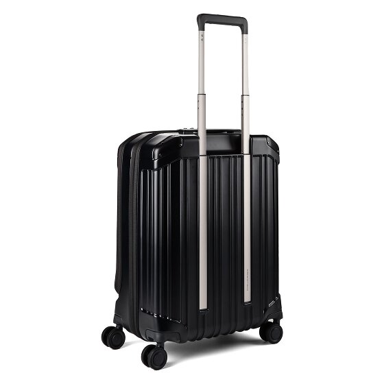 Piquadro PQ-Light 4 roues Valise cabine S 56 cm Compartiment ordinateur avec soufflet d'extension