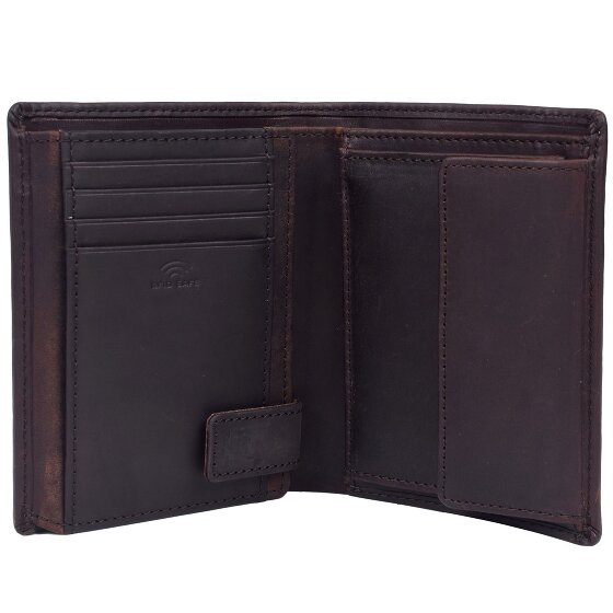 Strellson Brick Lane Jorge Porte-monnaie Protection RFID Cuir 10 cm