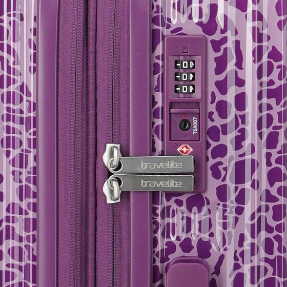 Travelite Lascana Edition 4 roulettes Trolley M 65 cm avec soufflet d'extension