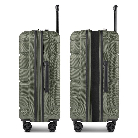 Franky Munich 4.0 4 roues Valise cabine M 66 cm avec soufflet d'extension