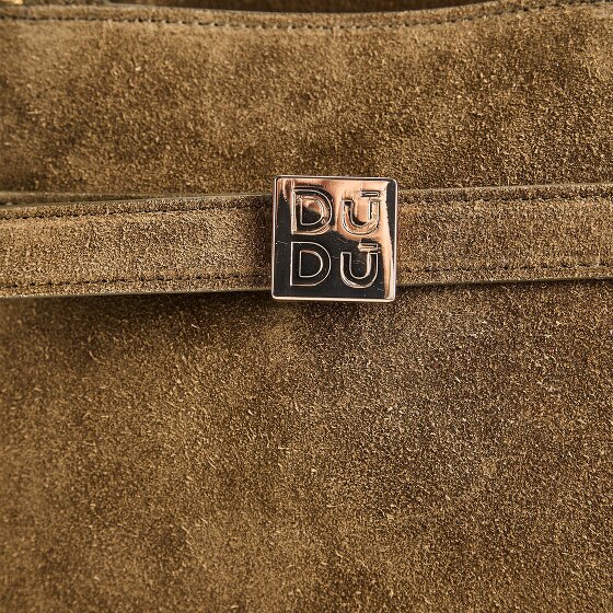DuDu Sac à bandoulière Cuir véritable 23 cm