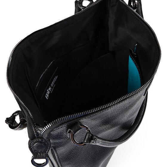 Gabs G14 Sac à bandoulière Cuir véritable 35 cm avec soufflet d'extension