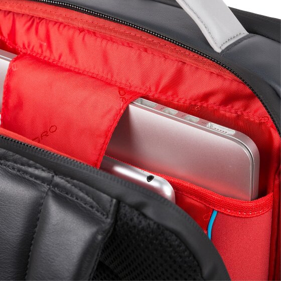Piquadro Urban Sac à dos professionnel Cuir véritable 41 cm Compartiment ordinateur