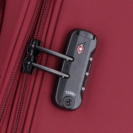 d&n Travel Line 9704 4 roulettes Trolley M 68 cm avec soufflet d'extension