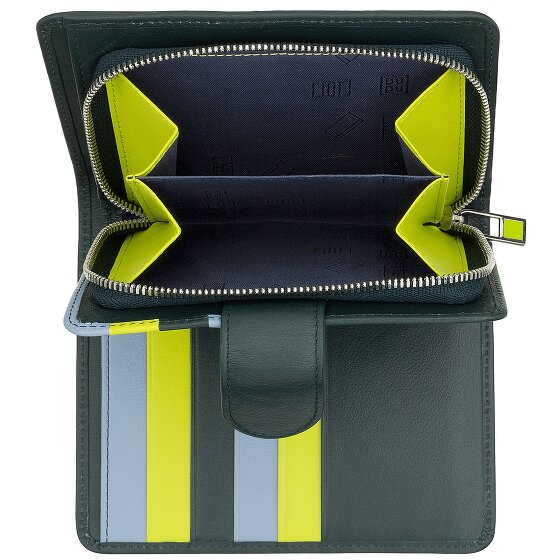 DuDu Porte-monnaie RFID en cuir 11 cm