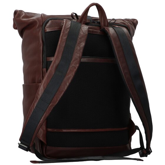 Piquadro Harper sac à dos en cuir 48 cm compartiment pour ordinateur portable