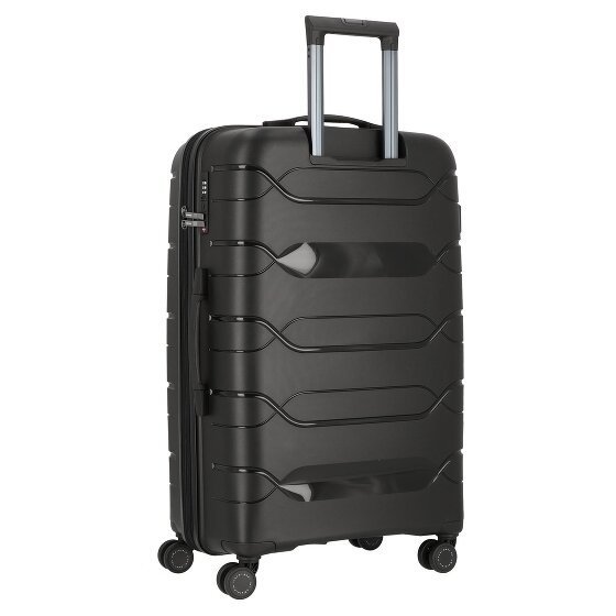 Polestream Strz by Asteroid 4 roulettes Trolley L 74 cm avec soufflet d'extension