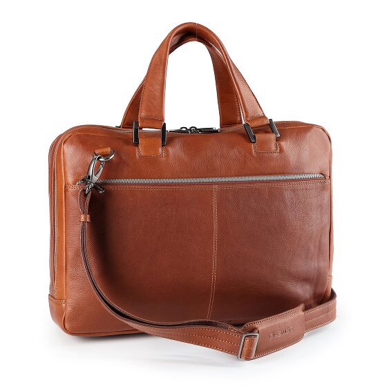 Plevier Vintage Larry Porte-documents Cuir 40 cm Compartiment pour ordinateur portable