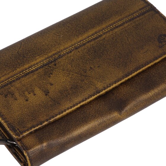 Greenburry Destressed Porte-monnaie Protection RFID Cuir 18.5 cm