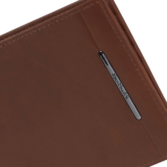 Samsonite Eluxe Veg Porte-monnaie Protection RFID Cuir véritable 12.5 cm