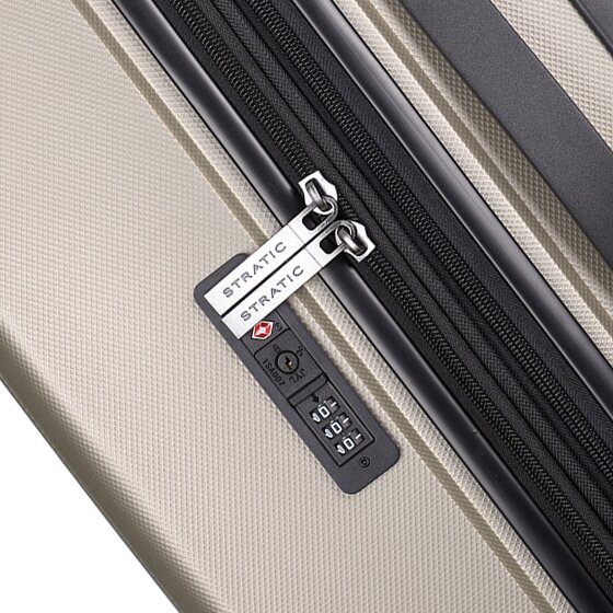 Stratic Bright+ 4 roulettes Trolley L 76 cm avec soufflet d'extension