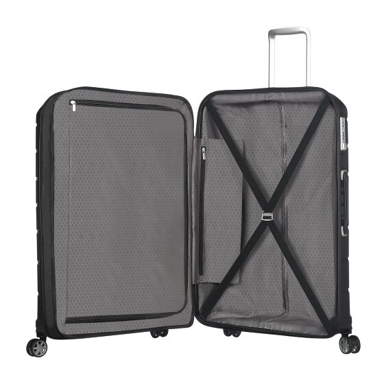 Samsonite Flux 4 roues Valise cabine 68 cm avec soufflet d'extension