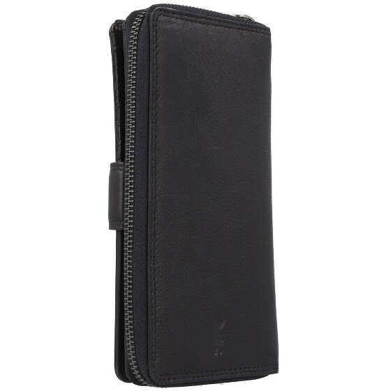 Jack Kinsky Porte-monnaie Brisbane cuir RFID 9,5 cm