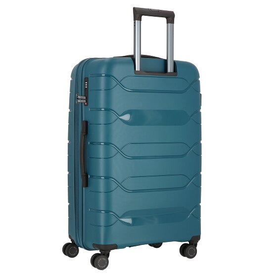 Polestream Strz by Asteroid 4 roulettes Trolley L 74 cm avec soufflet d'extension