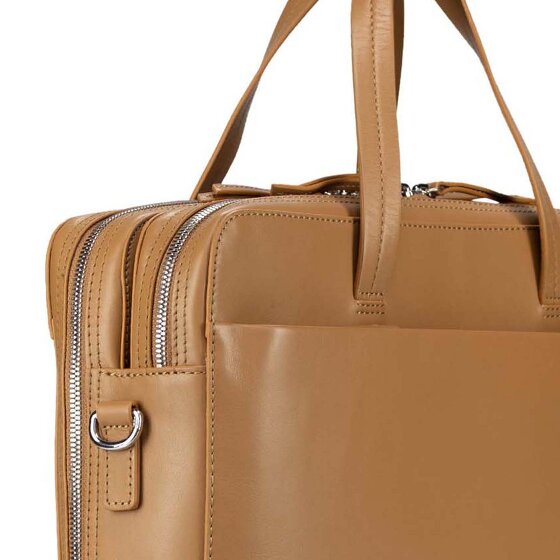 Jost Arva Attaché-case Cuir véritable 36 cm Compartiment ordinateur