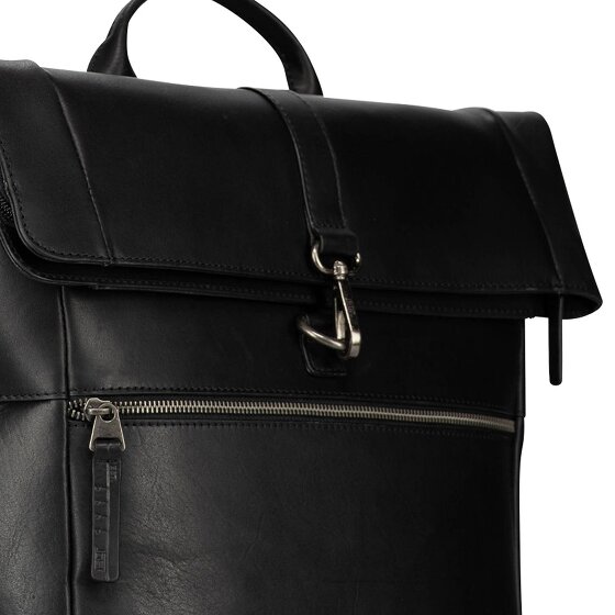 Jost Lund Sac à dos professionnel Cuir 44 cm Compartiment pour ordinateur portable