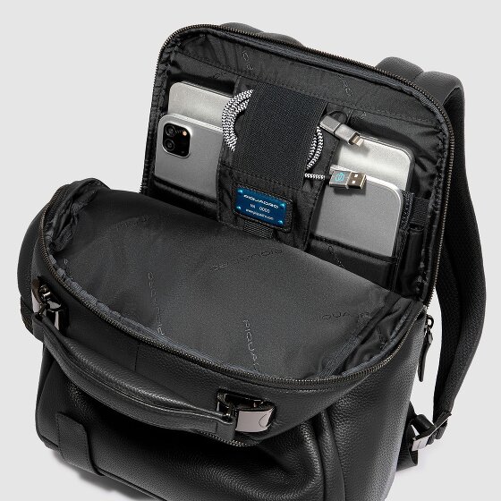 Piquadro Modus Special Daypack Cuir 37 cm Compartiment pour ordinateur portable