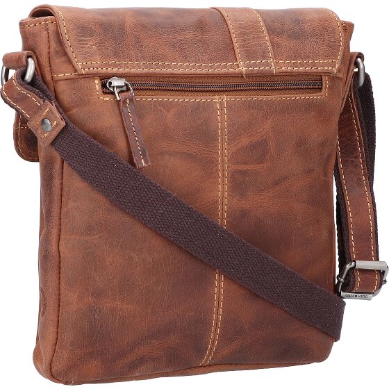 Greenburry Sac à bandoulière Vintage en cuir 22 cm