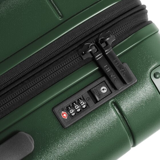 Heys Zen 4 roues Valise cabine S 54 cm avec soufflet d'extension