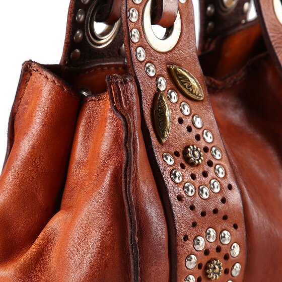 Campomaggi Dafne Mini sac à bandoulière Cuir véritable 17 cm