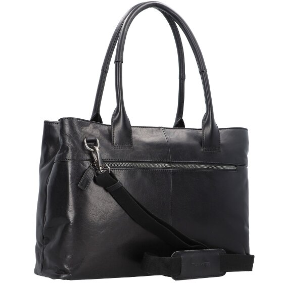 Plevier Rock Amber Sac à bandoulière Cuir 43 cm Compartiment pour ordinateur portable