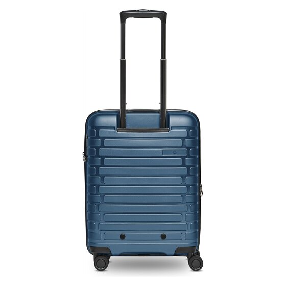 Pactastic Collection 04 THE CABIN + 4 roulettes Trolley de cabine S 55 cm avec soufflet d'extension