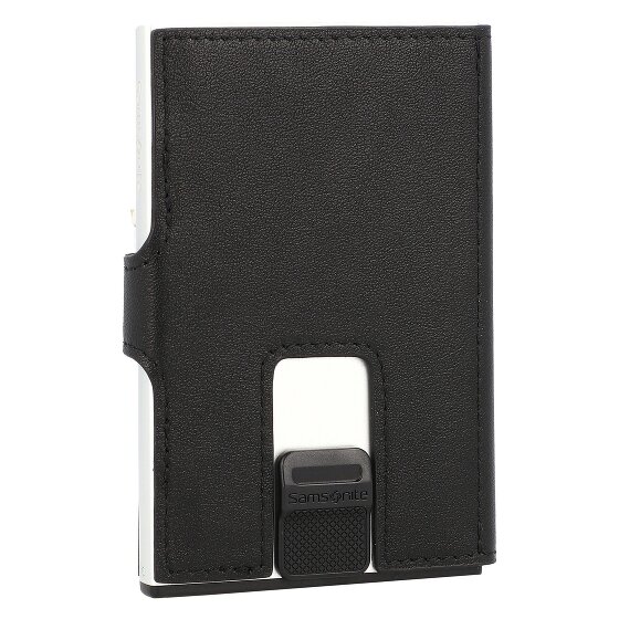 Samsonite Étui pour cartes de crédit Alu Fit RFID en cuir 6,5 cm