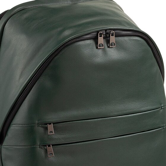 DuDu New York Daypack Cuir véritable 41 cm Compartiment ordinateur