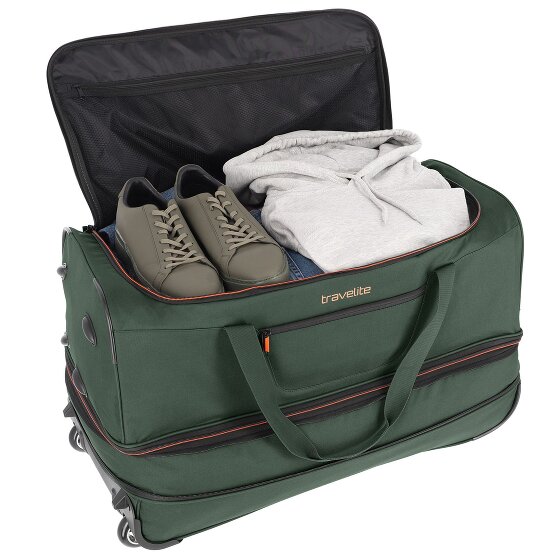 Travelite Basics 2 roulettes Sac de voyage 70 cm avec soufflet d'extension